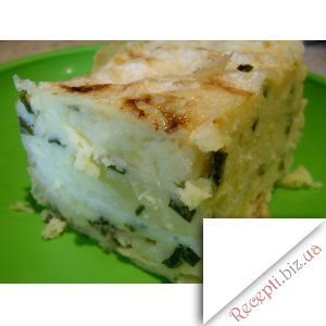 Фото - Листковий пиріг з лаваша з картоплею