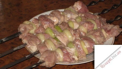 Шашлик з свининки