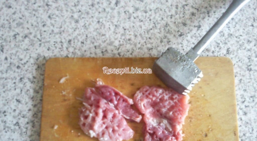 М'ясо в сирному клярі інгредієнти