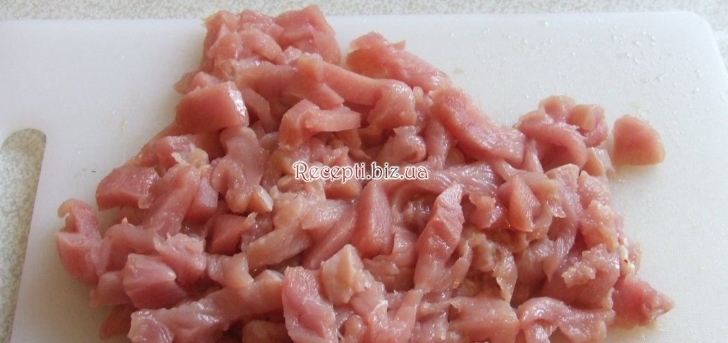 М'ясо індички у вершковому соусі інгредієнти