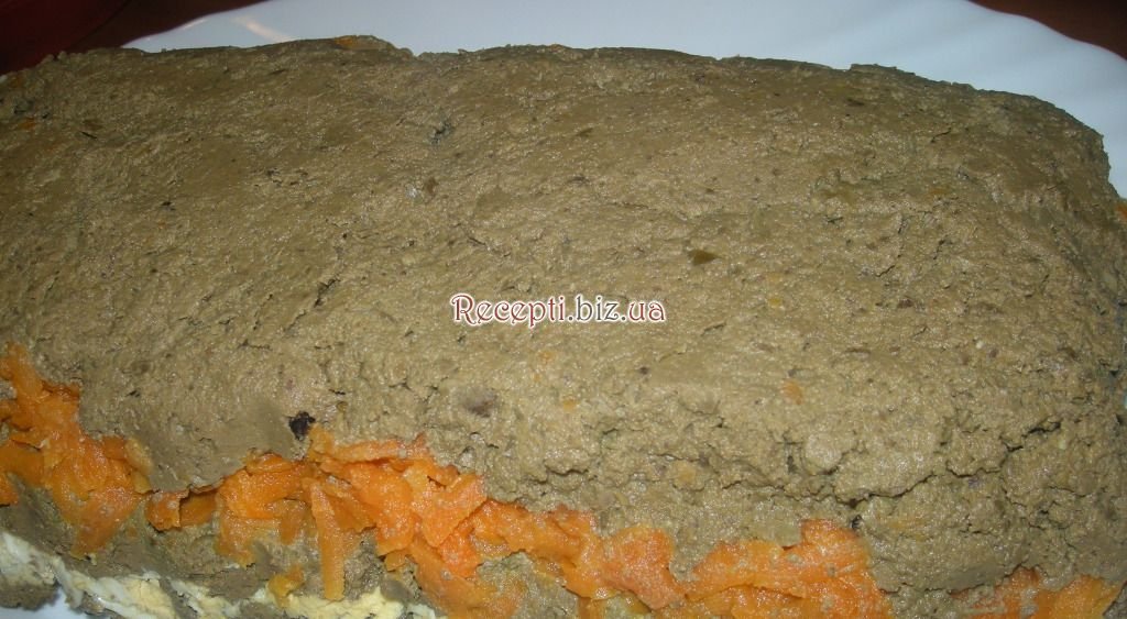 Печінковий хліб Морква