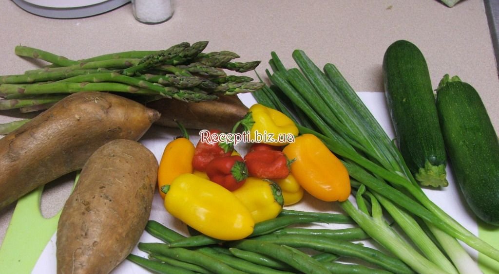 фото Баранячі реберця, запечeнние з овочами і солодкою картоплею