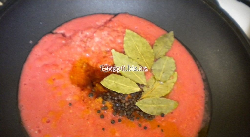 фото Телятина-стіфадо тушкована в томатах і апельсинах