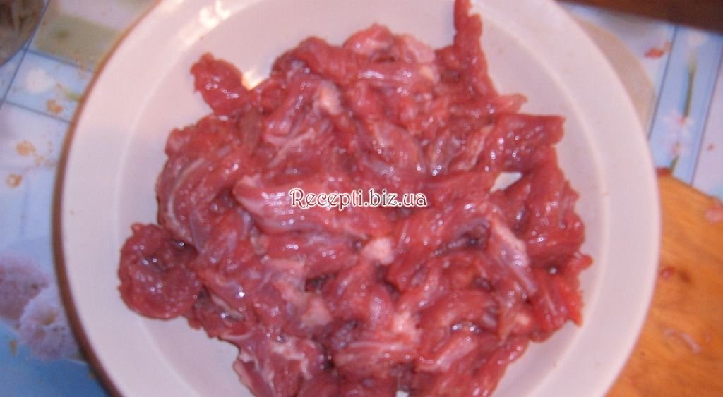 М'ясо по-китайськи в кисло-солодкому соусі інгредієнти