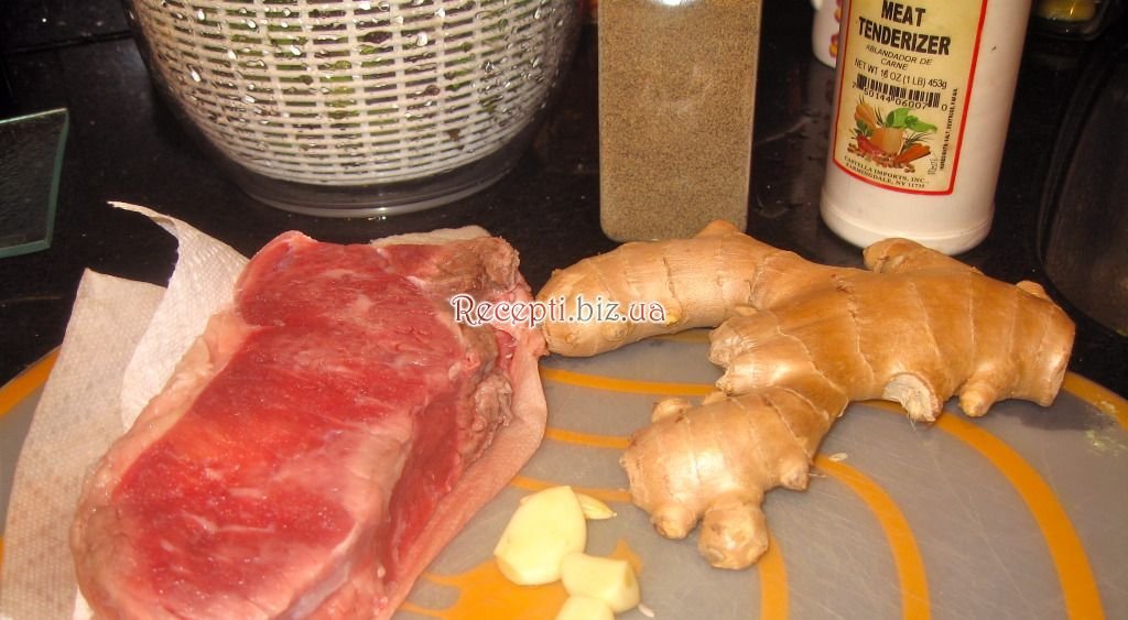 Стейк (steak) інгредієнти