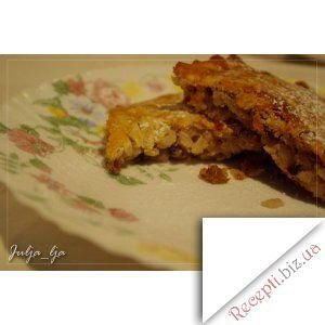 Фото - Рисовий пиріг-запіканка із горіхами та родзинками