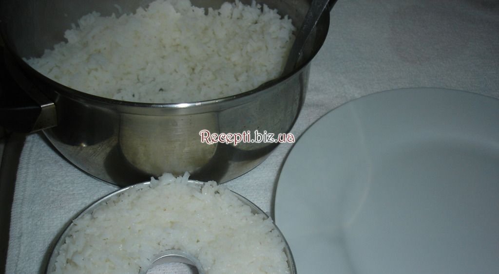 Рис по-кубинськи - arroz a la cubana Яйцo