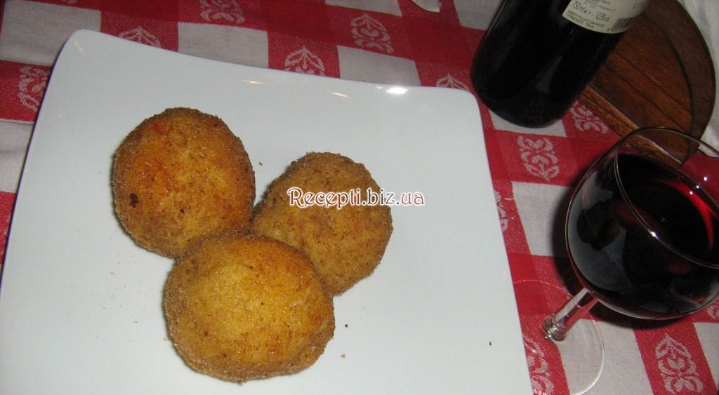 Рисові апельсинки - Arancini Морква