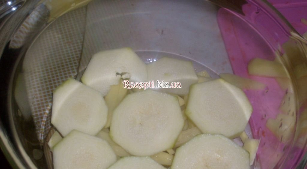 фото Запіканка з картоплі з кабачками