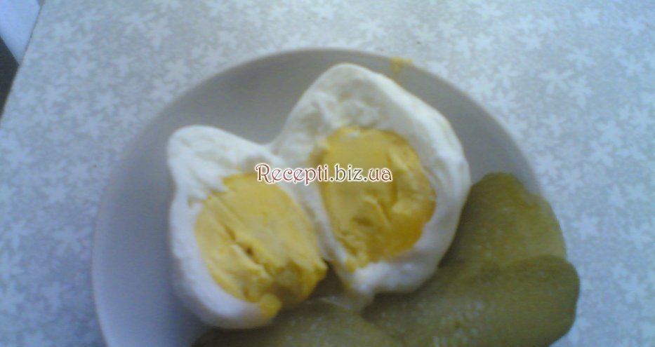 Яйце варене (у мікрохвильовці) Вода