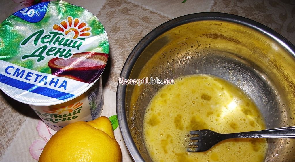 Лимонна пряник у мікрохвильовці інгредієнти