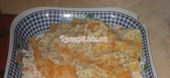 Крокети курячі з овочами Грудкакуріная