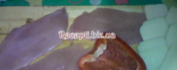 Куряча грудка з болгарським перцем інгредієнти
