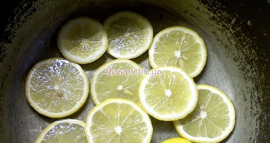 Курка з лимонами в соєвому маринаді інгредієнти
