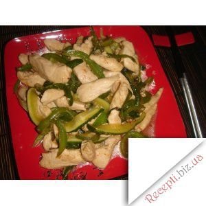 Фото - Курка із овочами по-китайськи