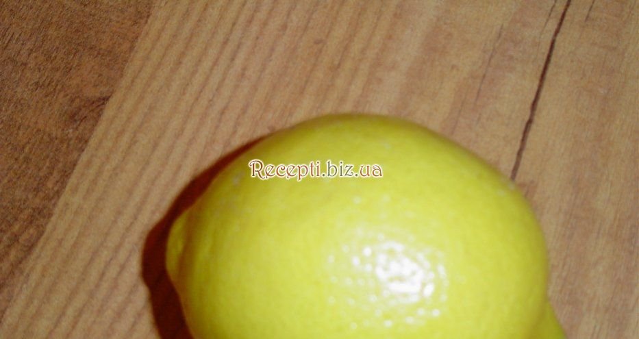 фото Курочка, фарширована яблуками і лимоном