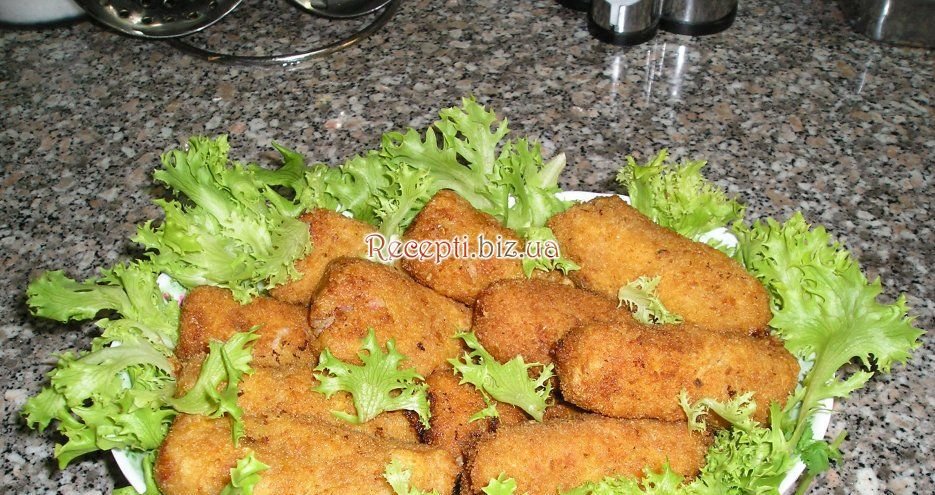 Kуріние котлети по Португальська (Croquetes de frango) Курча