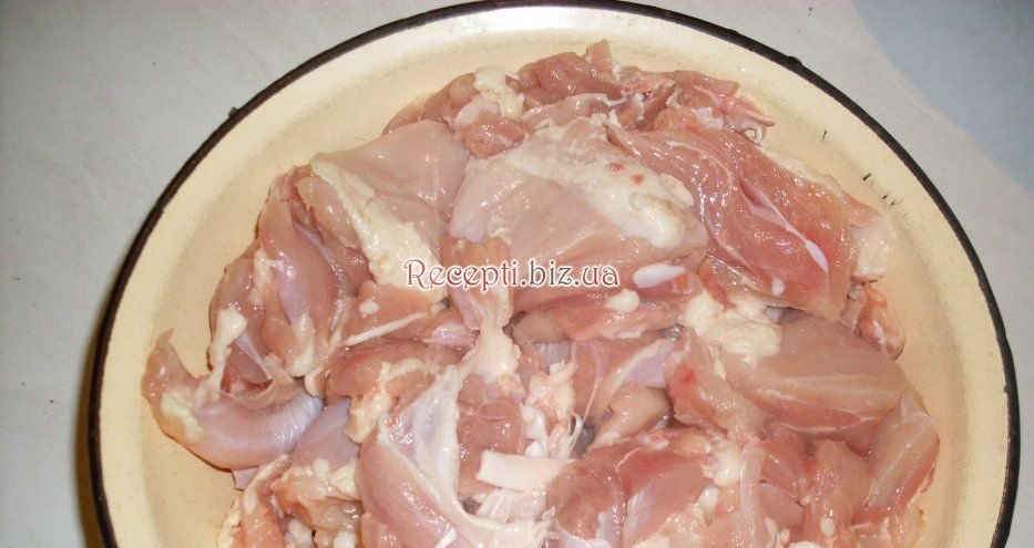 Домашня ковбаса (куряча) інгредієнти