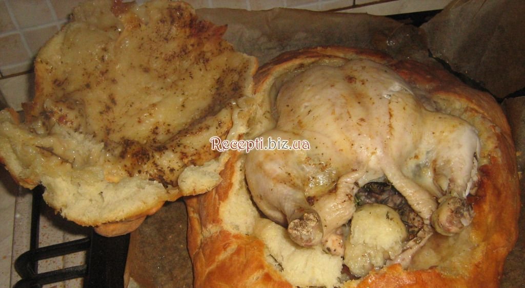 Курочка у хлібній скоринці Дріжджі