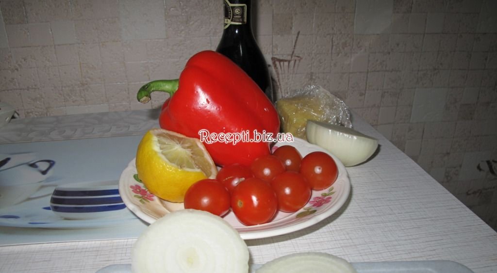 Камбала «Святкова» з овочами