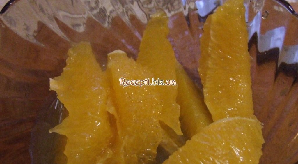 Креветки на грилі в апельсиновому соусі з чатні з персиків Імбир