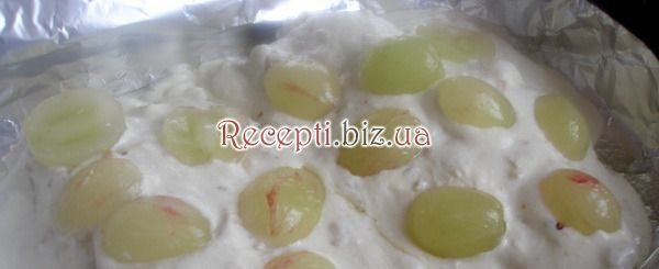 Сирно-виноградний окунь Пармезан
