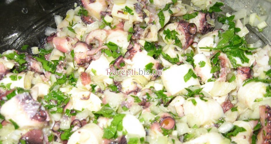 Салат з восьминога (Salada do polvo) Лавровий лист