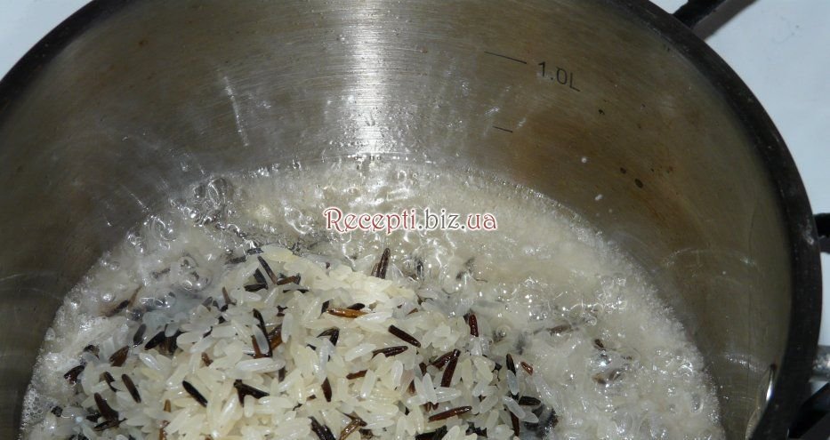 Смажені кальмари в рисовому кільці інгредієнти