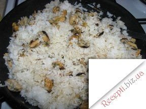 Рис з мідіями:) Рис