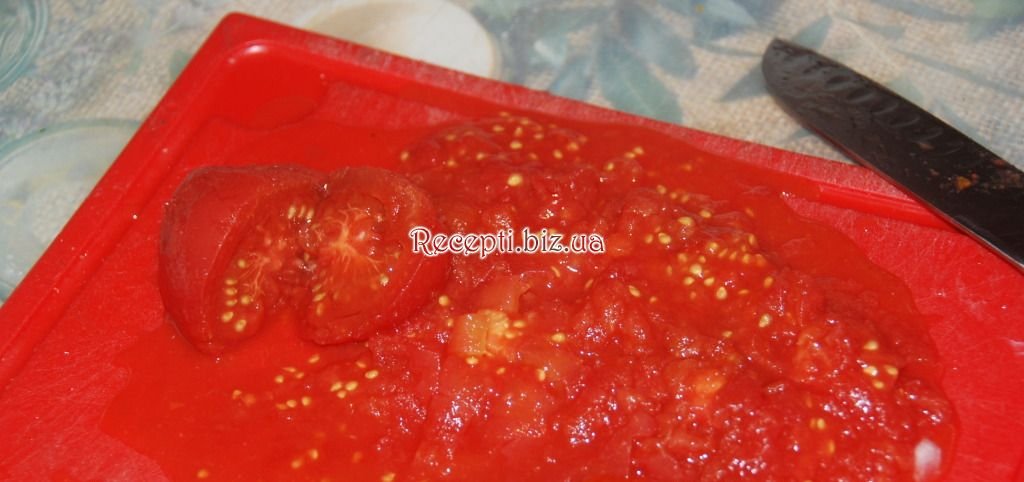 Риба в томаті з цибулею Овочі