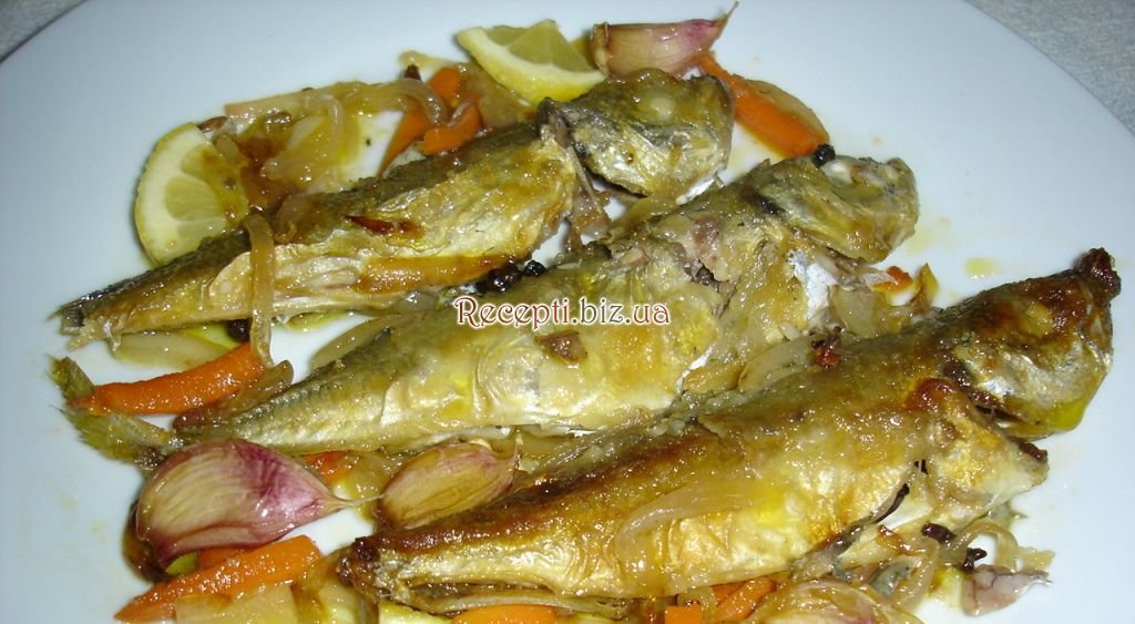 Скумбрія в маринаді ескабече (escabeche) Олія рослинна