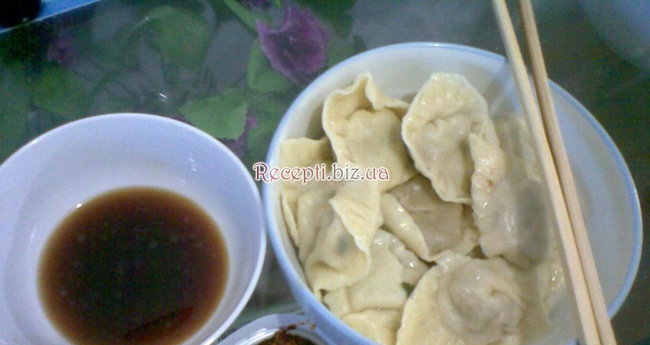 Jiaozi або пельмені по-китайськи Масло