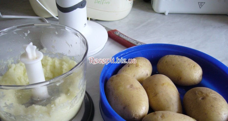 Картопляні крокети з сиром інгредієнти