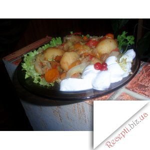 Фото - Гарячий салат з молодою картоплею