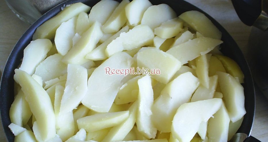 Запечені картопля з курячої гомілкою Соус