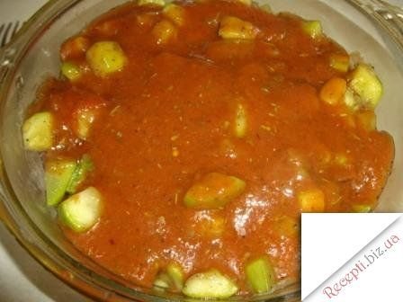 Tomate com legumes (томати з овочами) Олія оливкова для смаження
