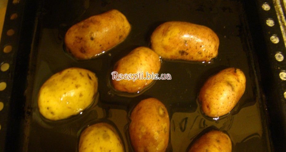 Картопля фарширована, печена в мундирі інгредієнти