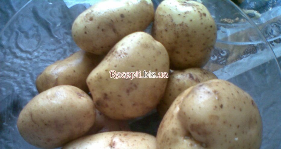 Картопля з орегано, запечений четвертинками інгредієнти