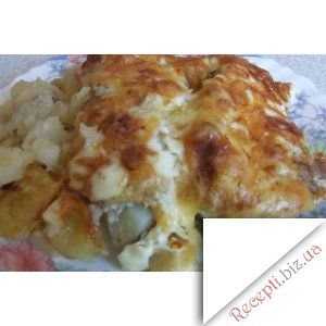 Фото - Картопля з м'ясом у духовці