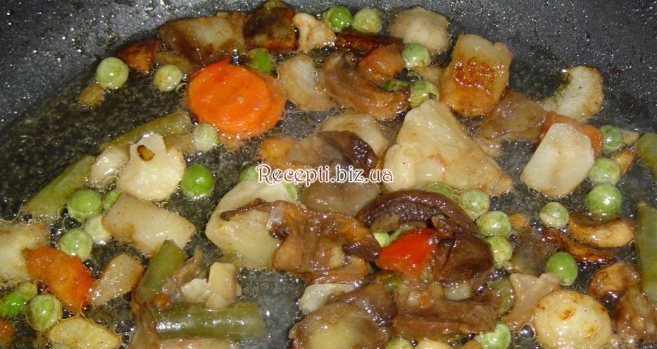 Картопляні галушки з овочами Картопляне пюре