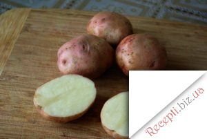 Печена картопля фарширований грибами інгредієнти
