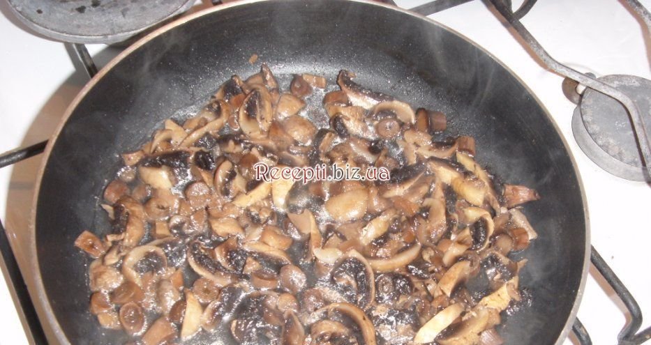 Баклажановий жульєн з грибами Баклажан