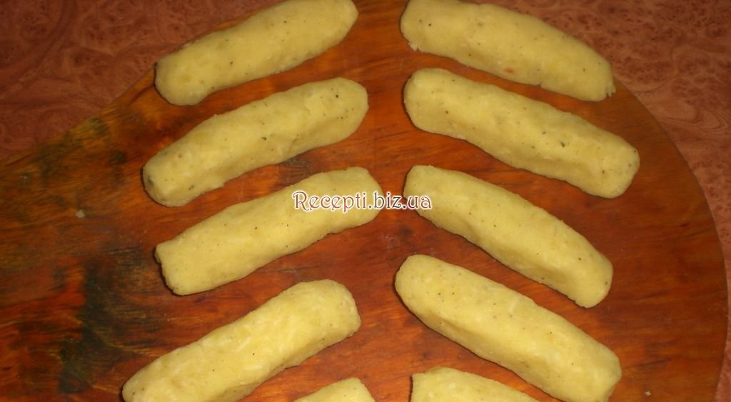 Картопляно-сирні крокети інгредієнти