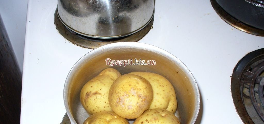 Картопляні зрази з шинкою і сиром інгредієнти
