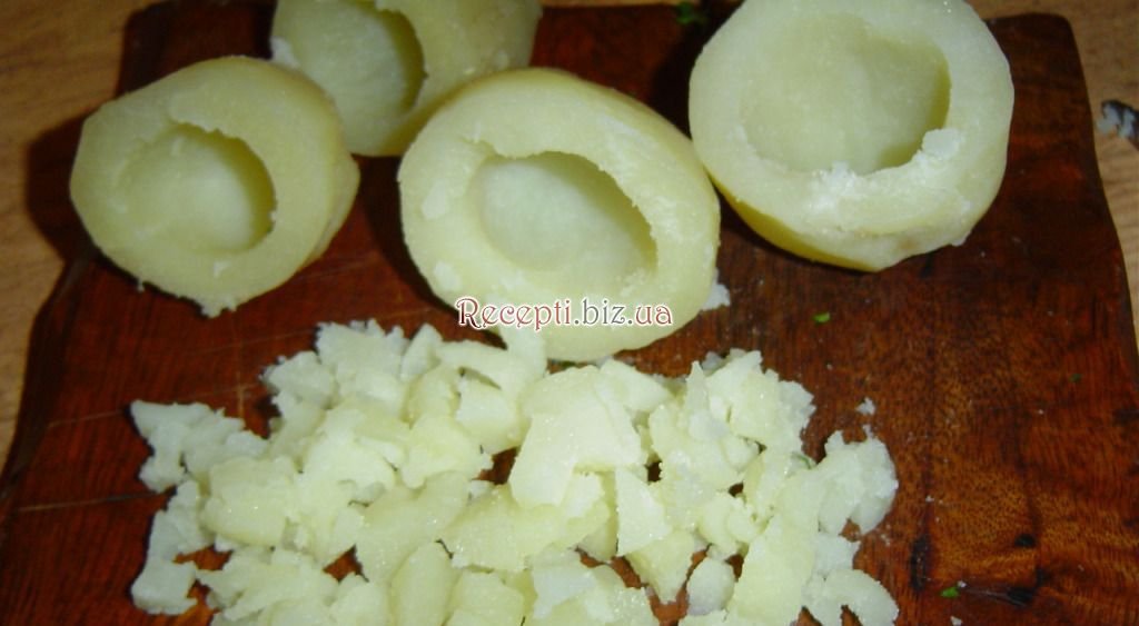 Картопля з начинкою Цибуля ріпчаста