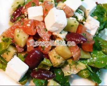 Салат з томатів по-грецьки