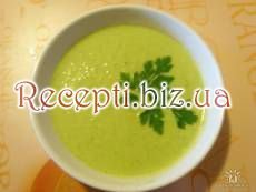 Фото: Крем-суп з брокколі і цвітною капустою