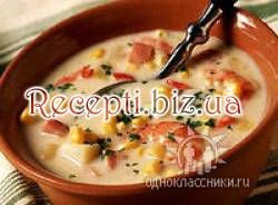 Олья сирна з креветками (іспанський суп)