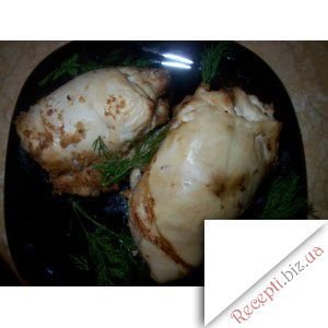 Фото: Куряча грудка фарширована креветками та арахісом
