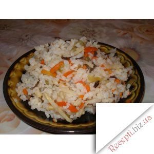 Фото: Рис із овочами